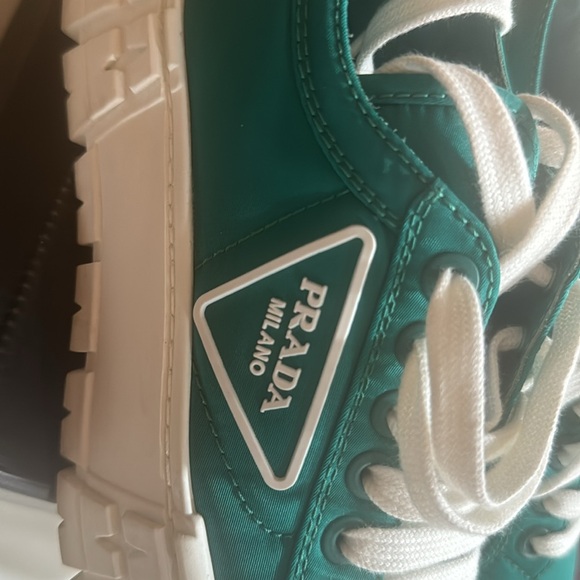 Prada Double Wheel nylon gabardine platform - Picture 5 of 7